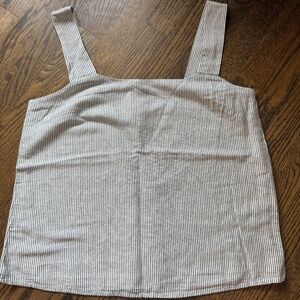 J Crew Factory Striped Tank NWT